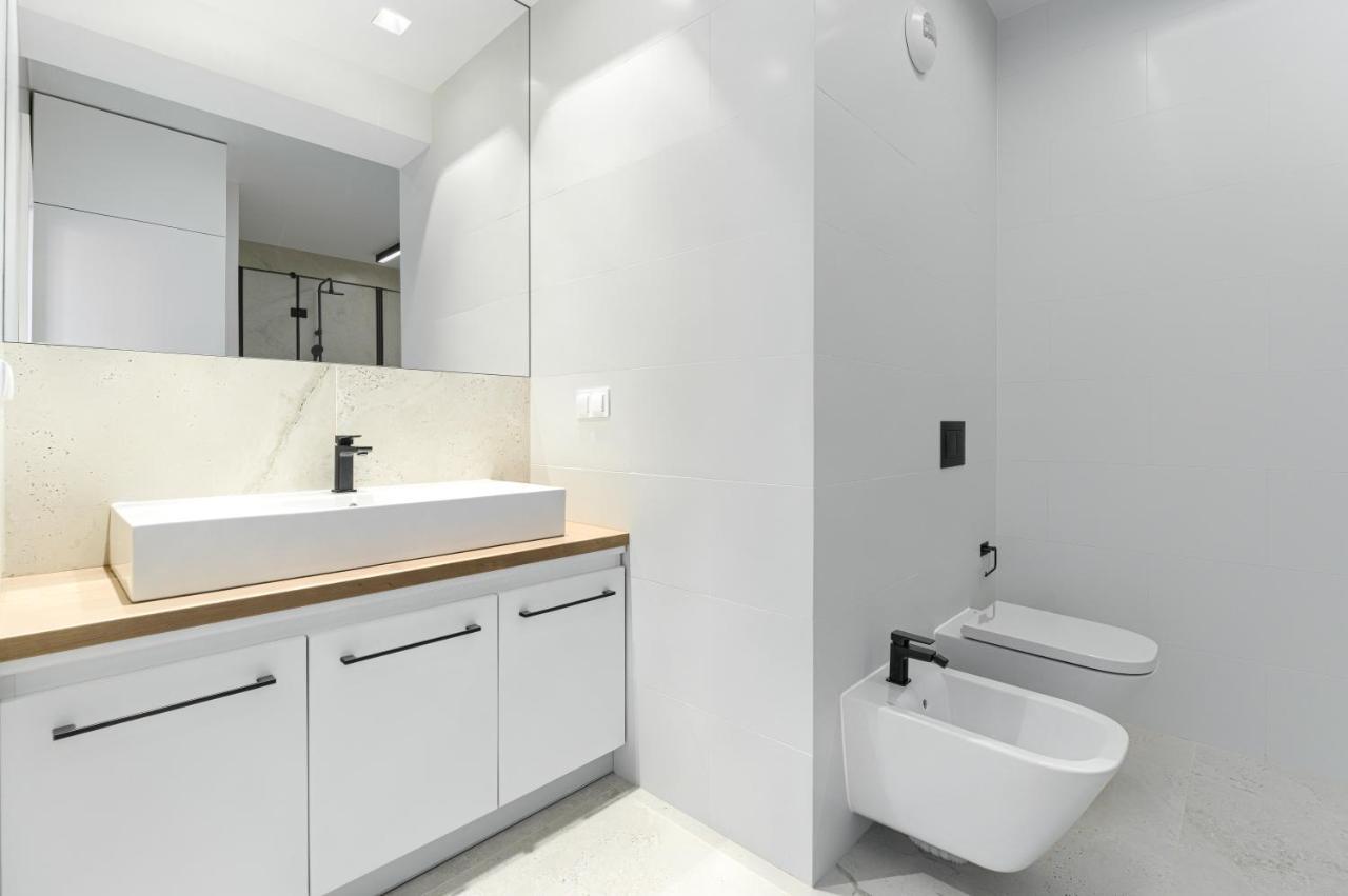 Penthouse Z Widokiem Na Morze Apartman Darlowko Kültér fotó